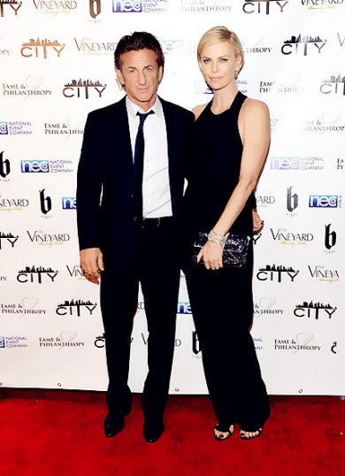 Charlize Theron & James Cameron Oscar Post Gala 2014