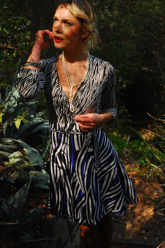 Diane von Furstenberg Amelia Dress in Vintage Cornfields | It Girl Styles