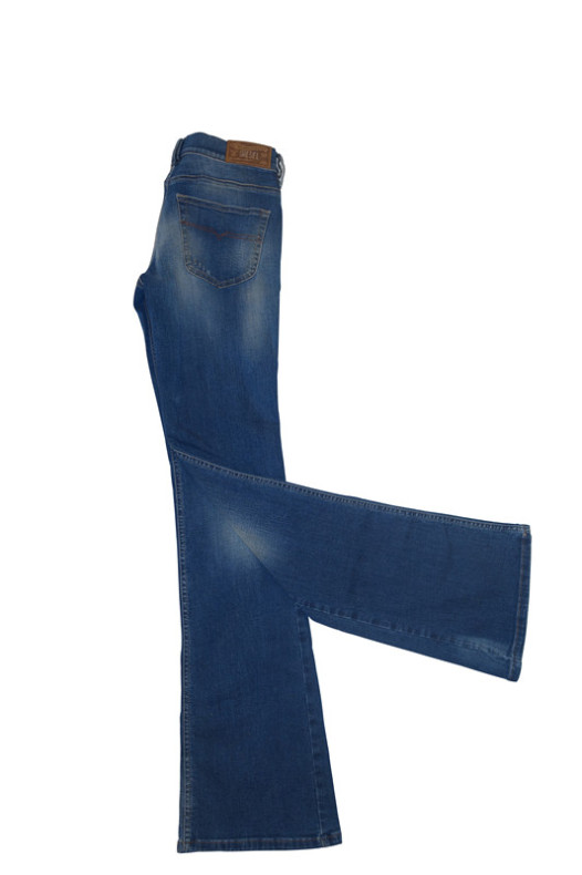 Diesel Louvboot Stretch Cotton Denim Jeans
