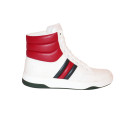 GUCCI RONNIE JUNIOR LEATHER HIGH-TOP SNEAKER-